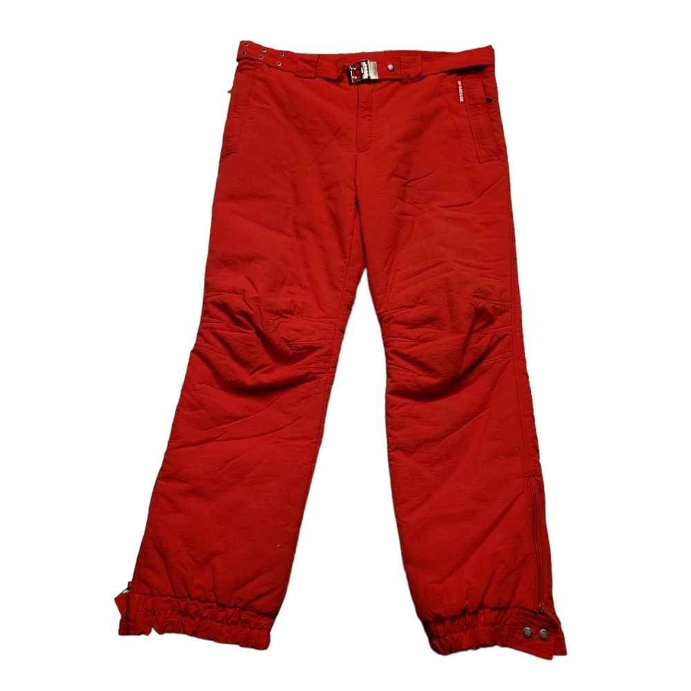 McGregor Vintage Red Ski Snow Snowboard Switzerland Pants Size 40